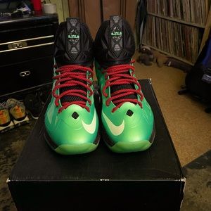 LeBron X Cutting Jade 11.5